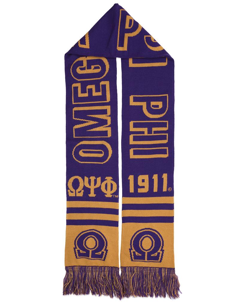 Omega Psi Phi apparel scarf